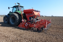 KUHN HR 4040 rotorharve med Venta 4030 med Seedflex såskær KUHN HR 4040 rotorharve med Venta 4030 med Seedflex såskær