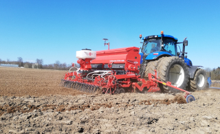 KUHN SH 201 frøsåmaskine på HR-Sitera såsæt