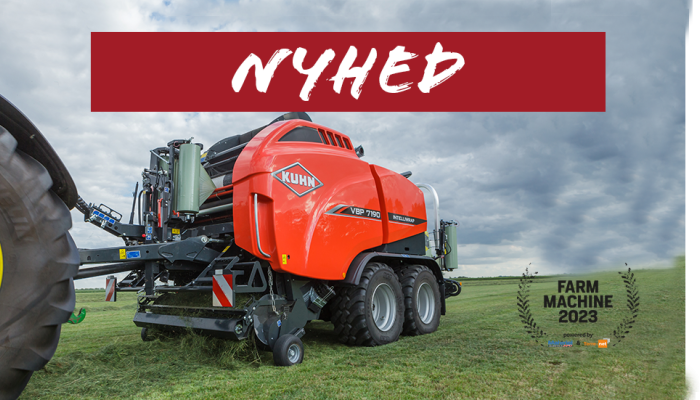 KUHN VBP 7190 rundballepresser med indpakker